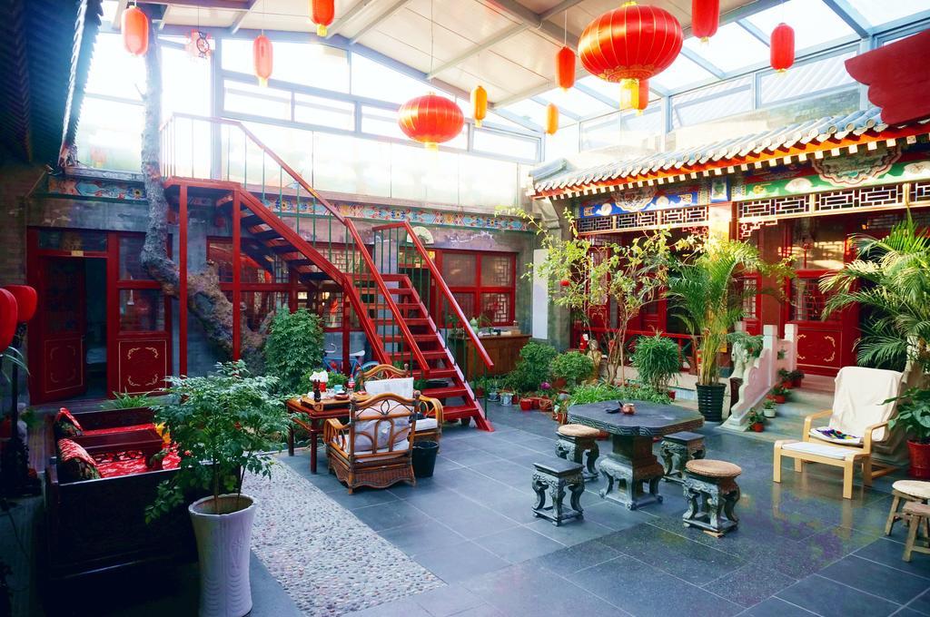 Templeside Deluxe Hutong Hotel Beijing Eksteriør billede