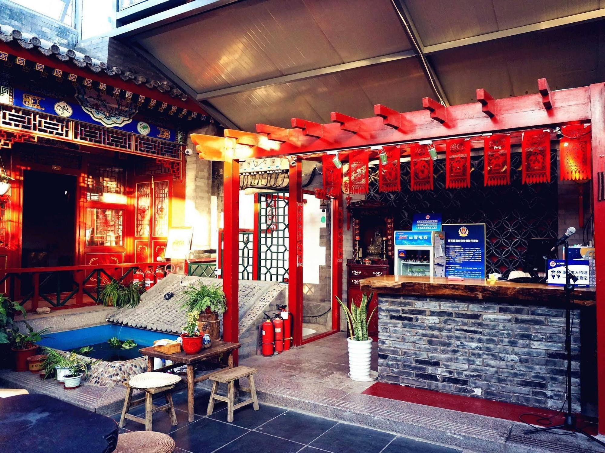 Templeside Deluxe Hutong Hotel Beijing Eksteriør billede